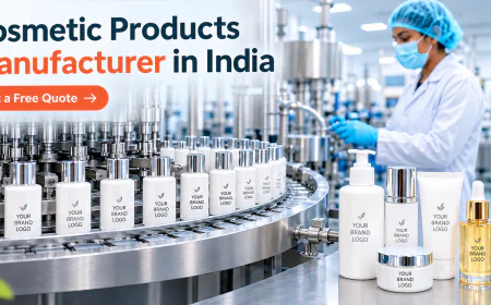 Cosmetic Products Manufacturer in India: How to Choose the Right Manufacturing Partner