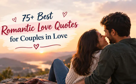 75+ Best Romantic Love Quotes for Couples in Love