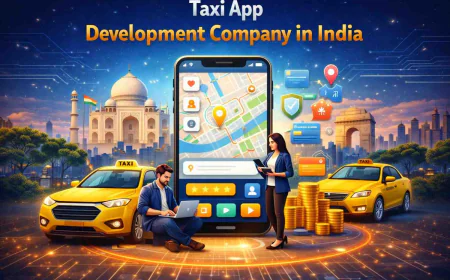 Taxi Booking App Development Company for Seamless Ride Solutions