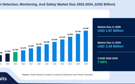 Radiation Detection Monitoring And Safety Market Size, Share & Trends Analysis Report, Forecast 2034