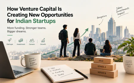 How Venture Capital Is Shaping Startup Finance and Careers in India
