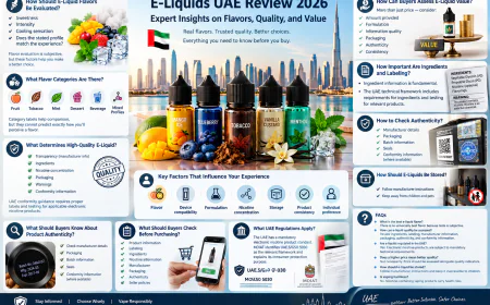 E-Liquids UAE Review 2026: Expert Insights on Flavors, Quality, and Value