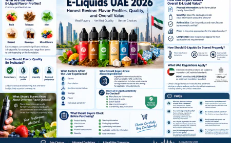 E-Liquids UAE Real User Review: What Should Buyers Look For?