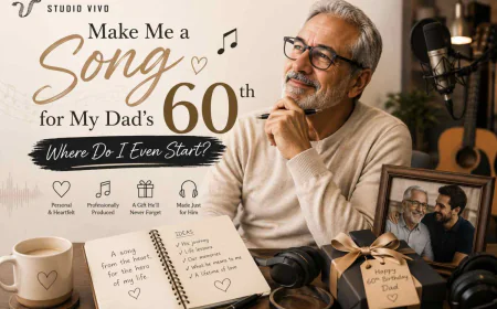 Make Me a Song for My Dad’s 60th — Where Do I Even Start?
