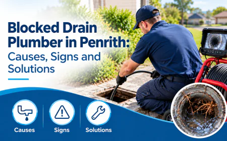 Blocked Drain Plumber in Penrith: Causes, Signs and Solutions