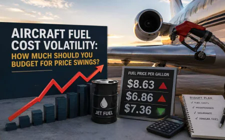 Aircraft Fuel Cost Volatility: How Much Should You Budget for Price Swings?