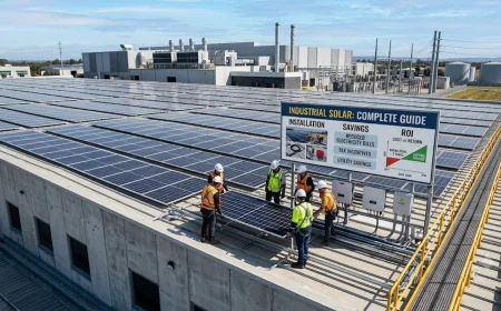 What Does Industrial Solar Really Cost? A Complete Guide to Installation, Savings & ROI