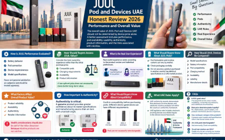 JUUL Pod and Devices UAE Honest Review 2026: Performance and Overall Value
