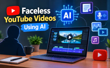 How to Create Faceless YouTube Videos Using AI