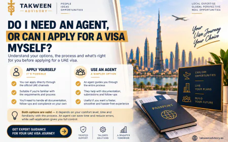 Do I Need an Agent, or Can I Apply for a Visa Myself?