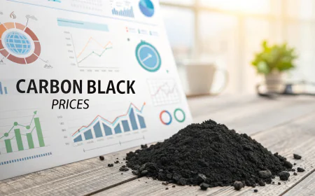 Carbon Black Prices Index and Trend Chart with Quarterly Forecast Prices