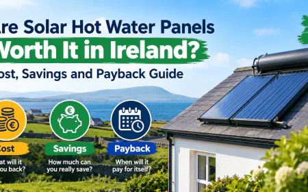 Are Solar Hot Water Panels Worth It in Ireland? Cost, Savings and Payback Guide