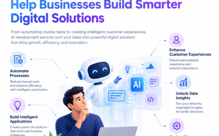 How AI Development Services Help Businesses Build Smarter Digital Solutions