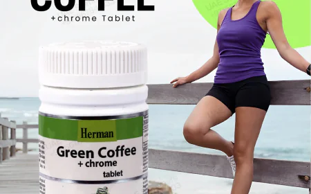 Green Coffee Bean + Chromium Picolinate Tablets – Appetite Control & Fat Burn Support