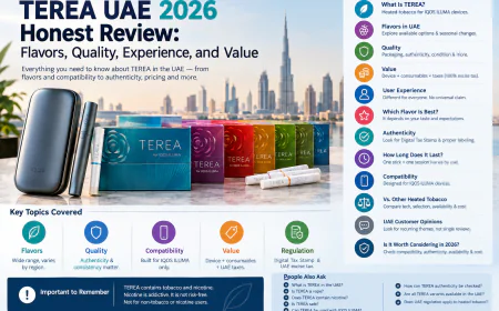 TEREA UAE 2026 Honest Review: Flavors, Quality, Experience, and Value