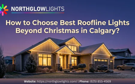 How to Choose Best Roofline Lights Beyond Christmas in Calgary?