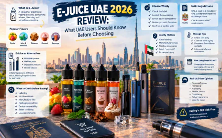 E-Juice UAE 2026 Review: What UAE Users Should Know Before Choosing