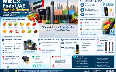 "RELX Pods UAE Honest Review: Tested Experience, Flavor, and Overall Quality "