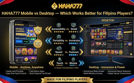 HAHA777 Mobile vs Desktop — Which Works Better for Filipino Players