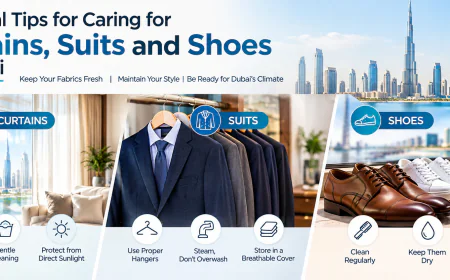 Practical Tips for Caring for Curtains, Suits and Shoes in Dubai