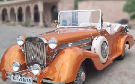 Vintage Car Hire in Jaipur for Weddings, Events & Royal Experiences