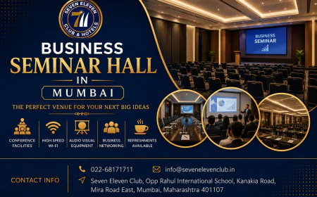 Business Seminar Hall Mumbai – Host Professional Events at Seven Eleven Club & Hotel