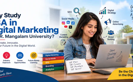 Why Study BBA in Digital Marketing at K.R. Mangalam University?