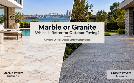 Marble or Granite: Which Is Better for Outdoor Paving?