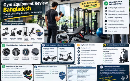 Gym Equipment Review Bangladesh: Tested Durability, Features, Performance, and Value