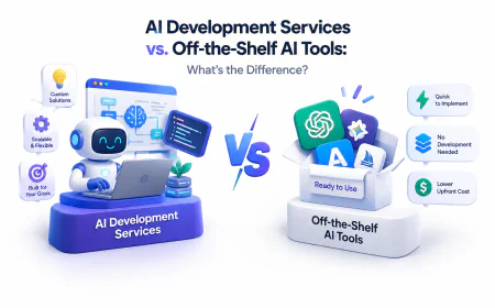 AI Development Services vs. Off-the-Shelf AI Tools: What's the Difference? 