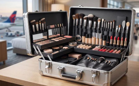 What Every Traveling Makeup Artist Needs in a Professional Kit Case