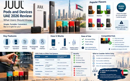 JUUL Pods and Devices UAE 2026 Review: What Users Should Know