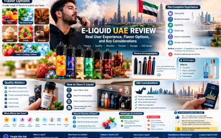 E-Liquid UAE Review: Real User Experience, Flavor Options, and Key Considerations