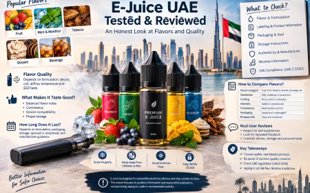 E-Juice UAE Tested & Reviewed: An Honest Look at Flavors and Quality