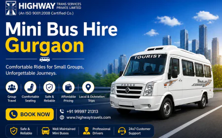 Mini Bus Hire Gurgaon: A Smarter Way to Manage Group Travel