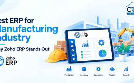 Best ERP for Manufacturing Industry: Why Zoho ERP Stands Out