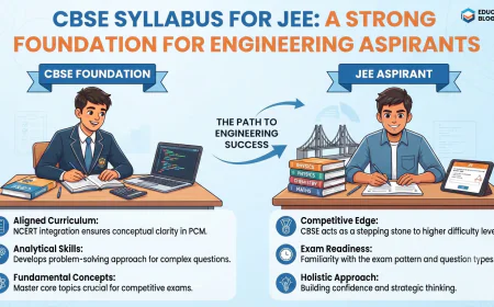 CBSE Syllabus For JEE: A Strong Foundation for Engineering Aspirants