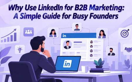 Why Use LinkedIn for B2B Marketing: A Simple Guide for Busy Founders