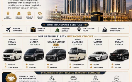 Umrah Taxi Service: 7 Things to Check Before You Book