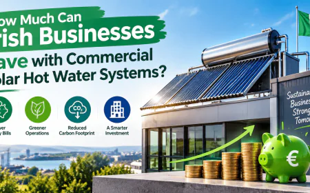 How Much Can Irish Businesses Save with Commercial Solar Hot Water Systems?