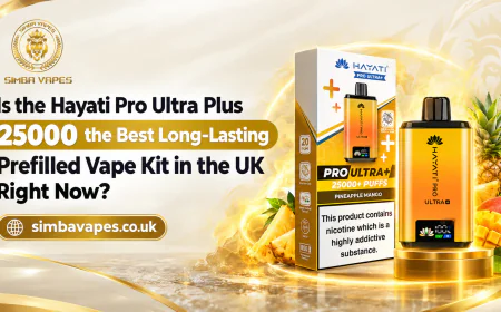 Is the Hayati Pro Ultra Plus 25000 the Best Long-Lasting Prefilled Vape Kit in the UK Right Now?