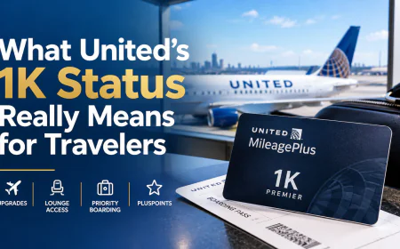 What United's 1K Status Really Means for Travelers