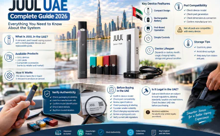JUUL UAE Complete Guide 2026: Everything You Need to Know About the System