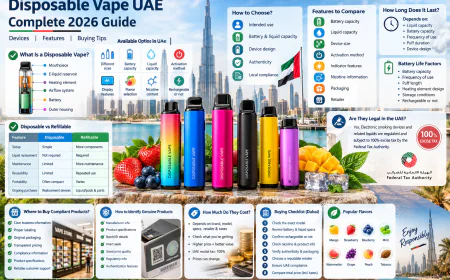 Disposable Vape UAE: Complete 2026 Guide to Devices, Features and Buying Tips