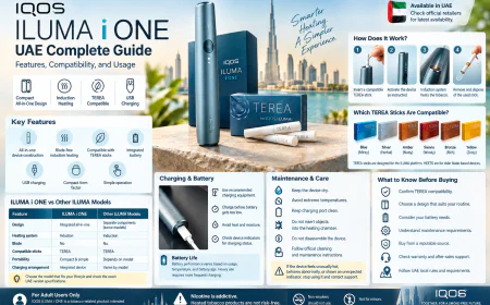 IQOS ILUMA i ONE UAE Complete Guide: Features, Compatibility, and Usage