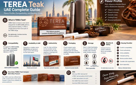 Terea Teak UAE Complete Guide: Flavor Profile, Compatibility, and Buying Guide