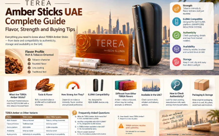 Terea Amber Sticks UAE Complete Guide: Flavor, Strength, and Buying Tips