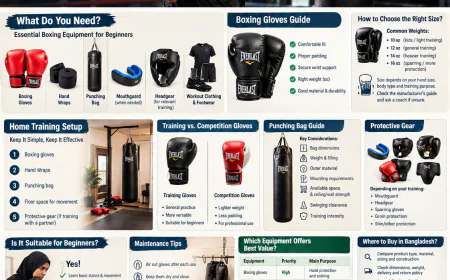 Boxing Equipment Bangladesh: Complete Guide to Choosing the Right Gear in 2026