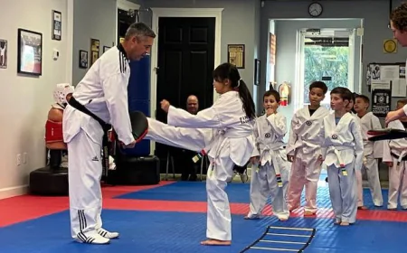 High Performance Taekwondo and Obstacle Course Ninja Training: Building Strength, Agility, and Confidence