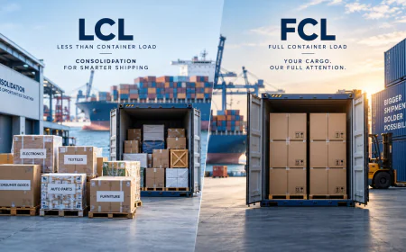 LCL vs. FCL: When Should You Choose Consolidation for Your International Shipments?